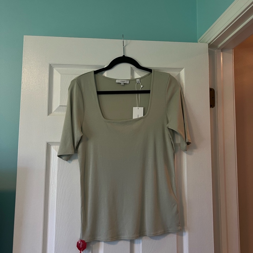 Vince square neck top